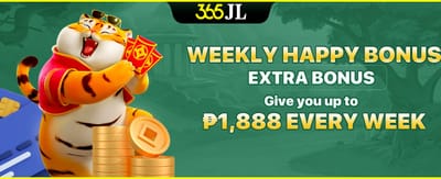 Weekly Happy Hour Jackpot promotion banner